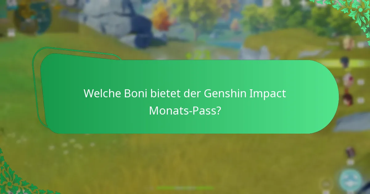 Was denken die Spieler über den Genshin Impact Monats-Pass?